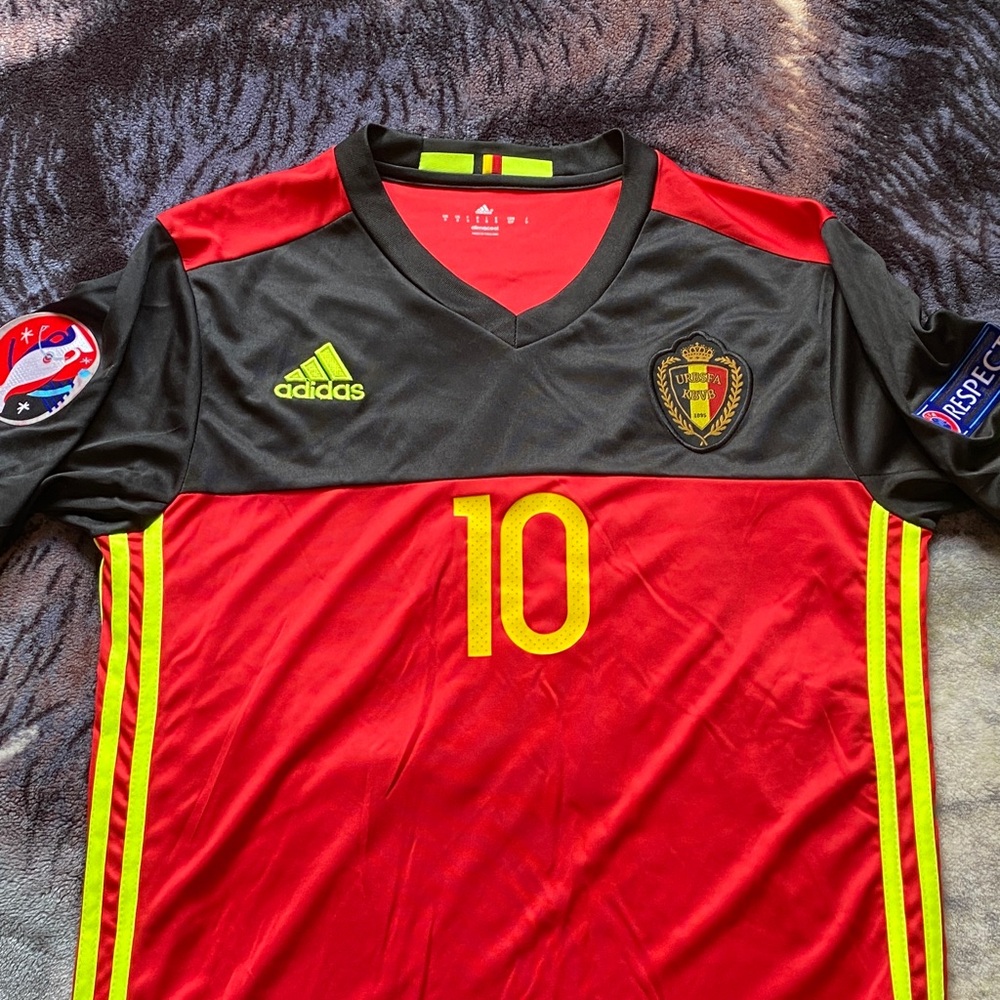 Adidas Belgium National Team Jersey Hazard